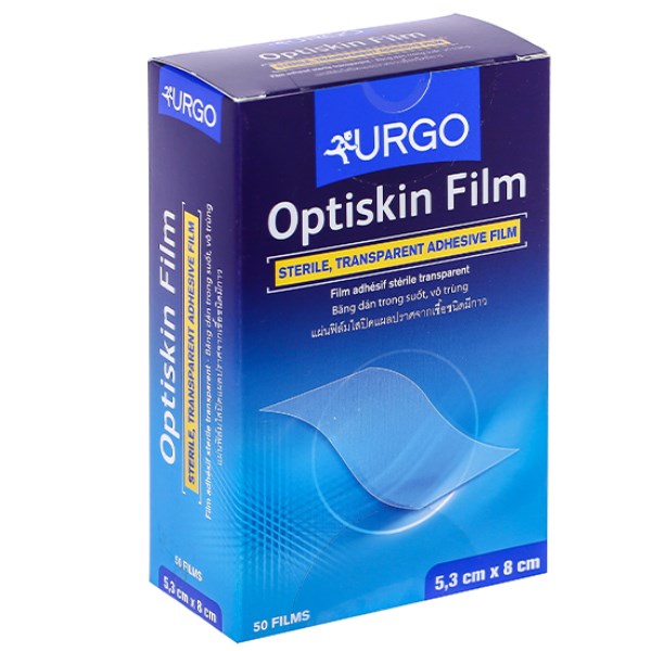 Băng dán bán thấm nước Urgo Optiskin Film (5.3cm x 8cm)